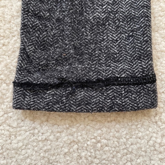 Lululemon Wunder Under Crop Herringbone Black/Black Size 4 - Picture 6 of 6